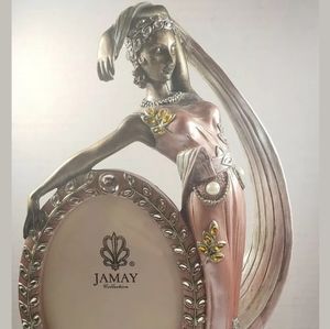 Picture frame photo glass Art Deco era Inspired